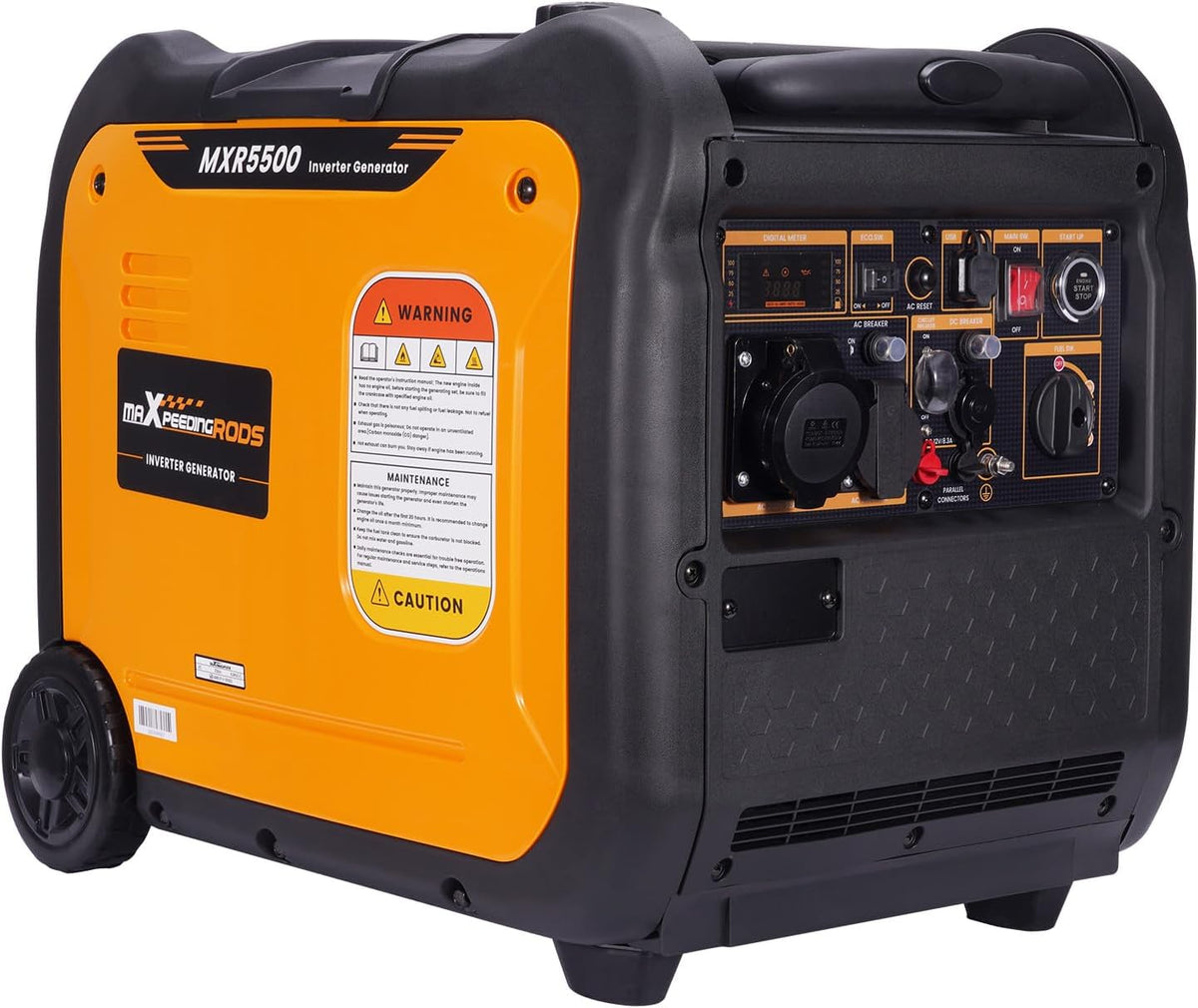 Gerador elétrico, maXpeedingrods, 5500 W, 8,4 kg, Multicolor, para trabalhos de manutenção