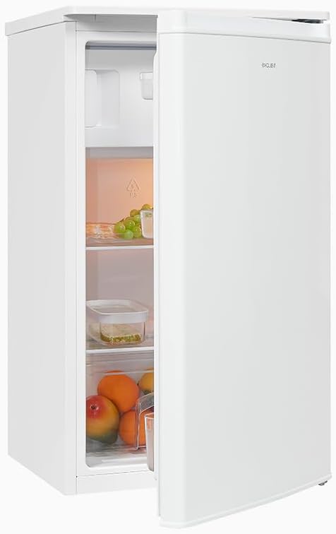 Frigorífico combinado, Exquisit, KS5117-3-040E, 81 l, 40 dB, 70 l, 11 l, 240 V, altura regulável, regulável, Branco, para uso diário