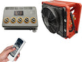 Ar condicionado, WDSOPK, 24 V, 75 A, 1800 W, Cinzento / Vermelho / Preto, para uso diário