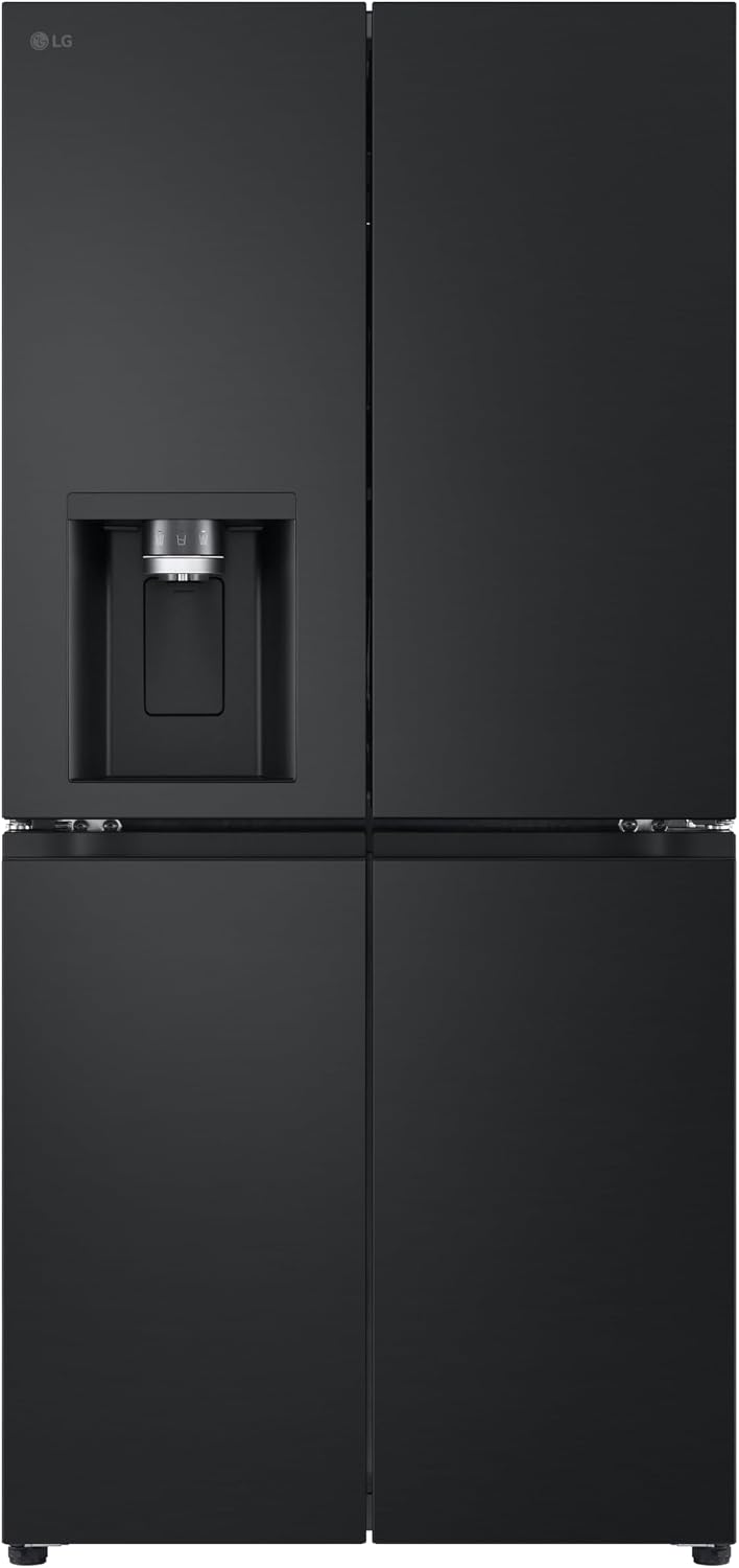 LG, Frigorífico combinado, GML861EPPE, 506 L, 83,5 cm, Preto, para uso diário