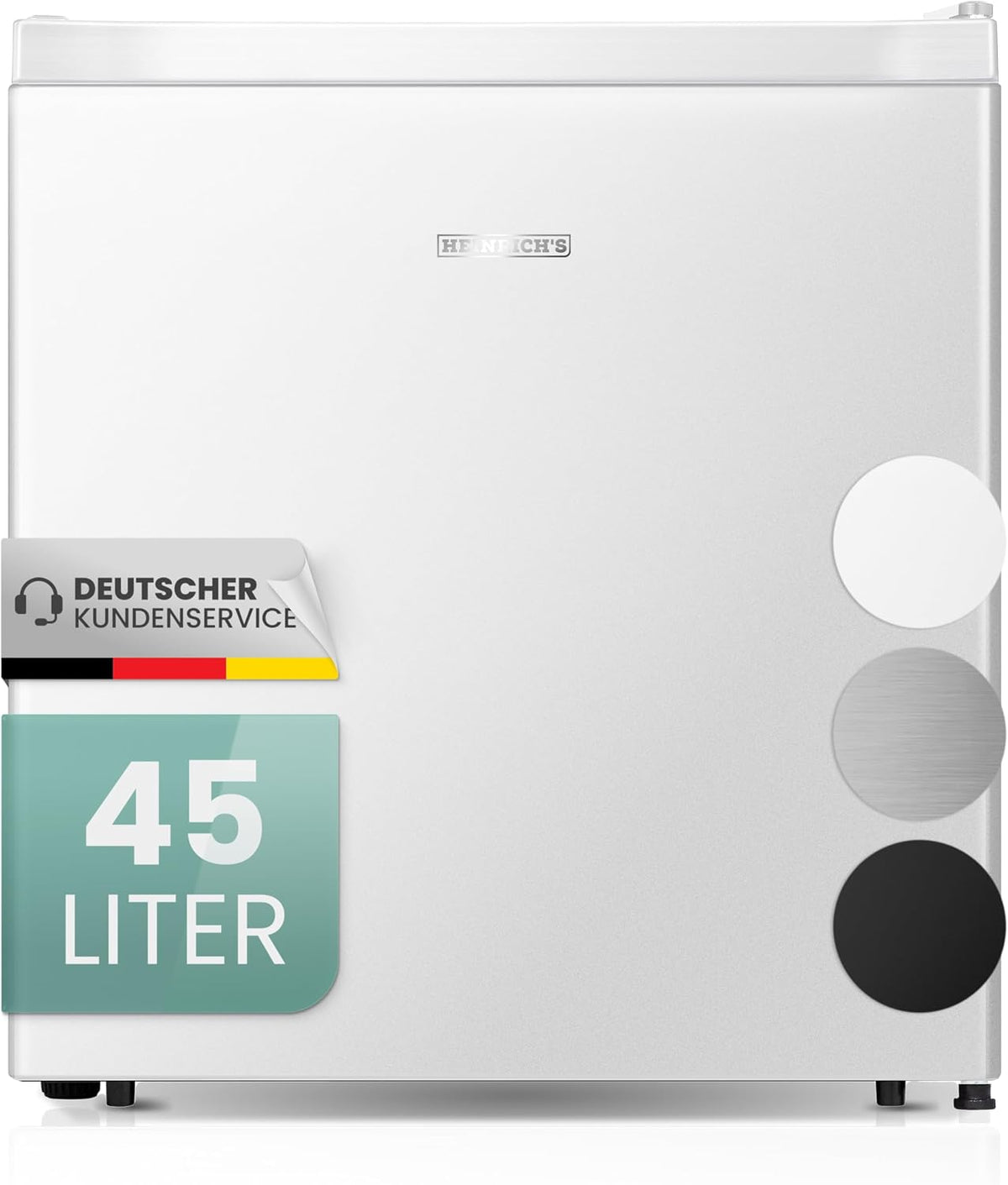 Minifrigorífico, Heinrich ́s, 45L, 46,8 cm, 44,5 cm, 50,0 cm, 14,1 kg, Branco, para uso diário