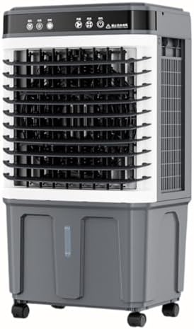 Ar condicionado portátil, Generisch, com comando à distância, com temporizador, Preto / Branco / Cinzento, para uso diário