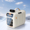 Ar condicionado portátil, DIUNAOZI, 420W, 100V, 240V, com comando à distância, com temporizador, Branco, para uso diário