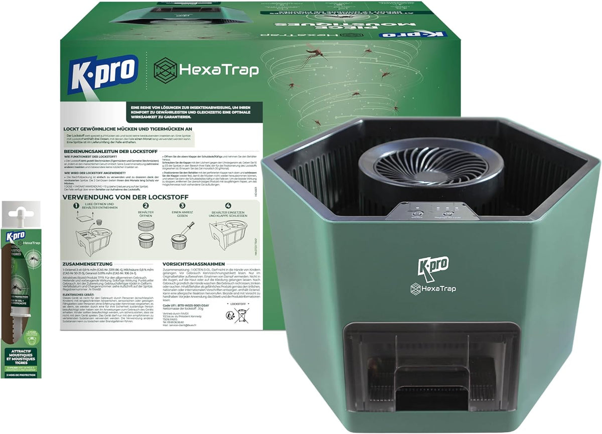 Artigo para casa, K.PRO, Elektrische, 10 g, Verde / Preto, para uso diário