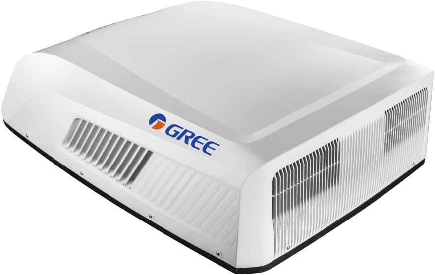 Ar condicionado, GREE, Inverter-Klimaanlage, 3600 W, 29,50kg, 1100W, 950W, com iluminação LED, com comando à distância, com temporizador, Branco