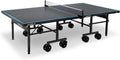 Mesa de ténis de mesa, JOOLA, Tischtennisplatte, 274 cm, 152,5 cm, 76 cm, dobrável, altura regulável, regulável, aço, alumínio, Preto / Azul