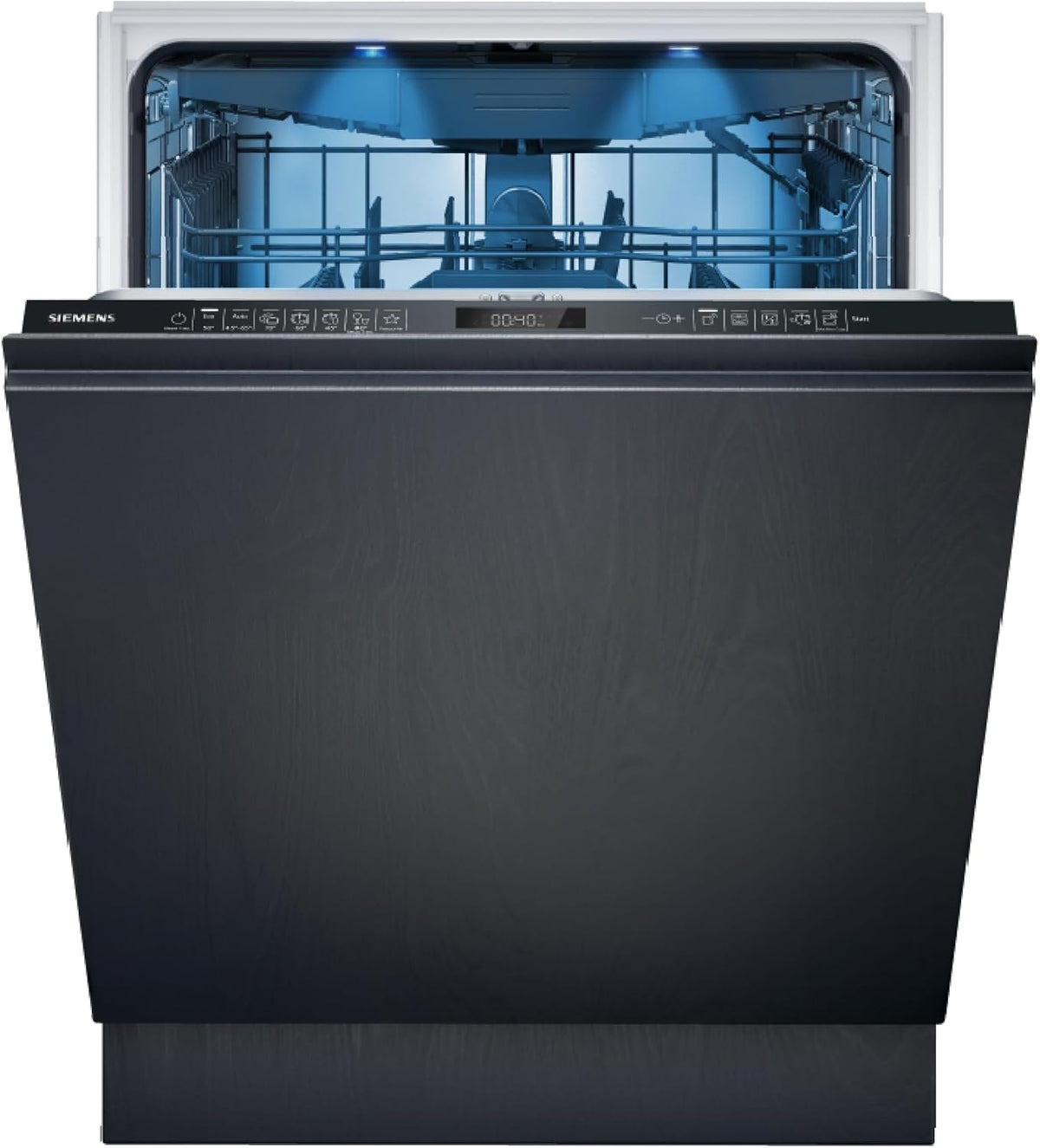Siemens, Máquina de lavar loiça, SN95EX22CE, 60 cm, vidro, Preto / Prateado, para uso diário
