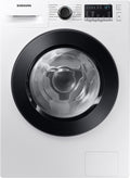 Samsung, Máquina de lavar e secar roupa, WD81T4049CE/EG, 5 kg, 1400 U/min, com controlo por aplicação, Branco / Preto, para uso diário