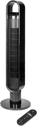 Ventoinha de torre, NEO TOOLS, Turmventilator, 60W, 100cm, 3 L, com comando à distância, com temporizador, com controlo por aplicação, Preto