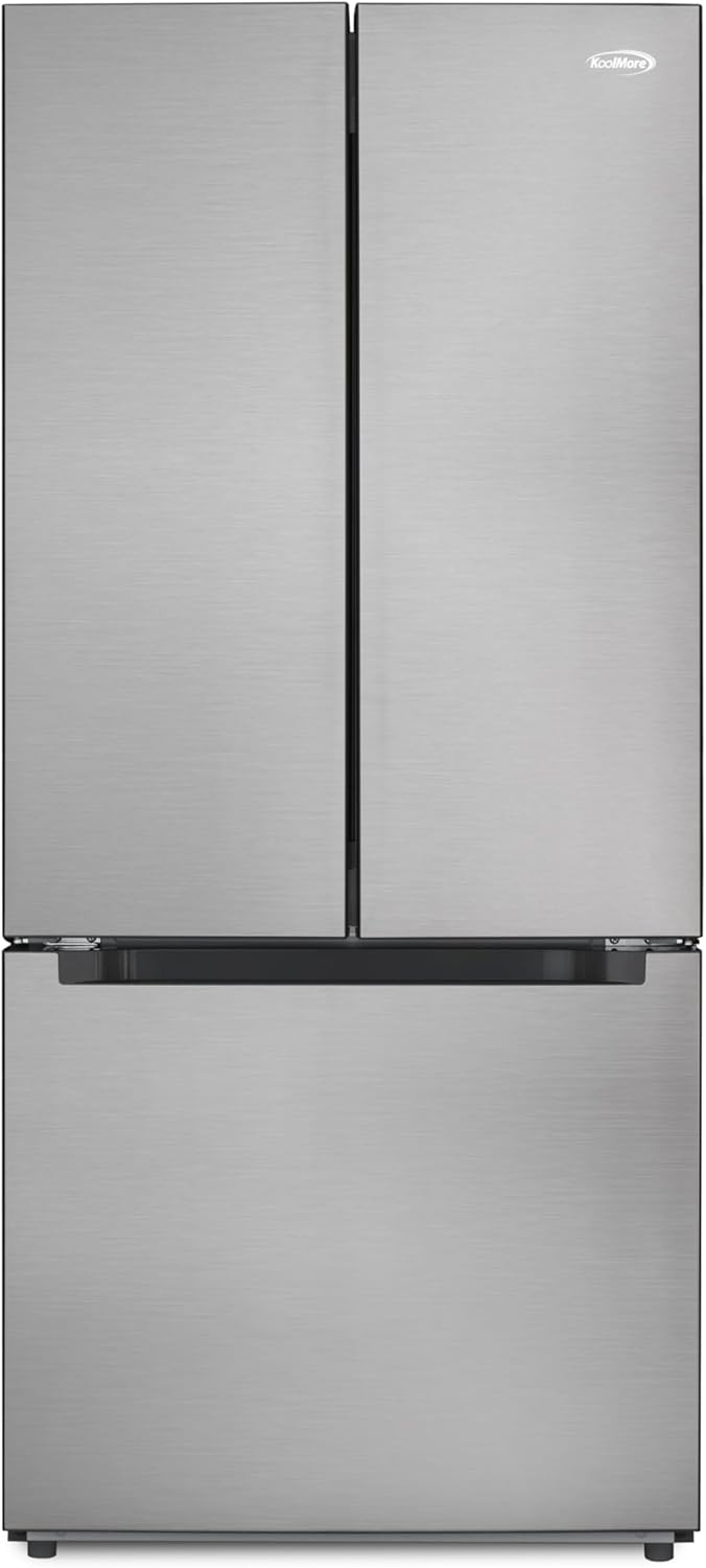 Frigorífico combinado, KoolMore, 30-Inch, Edelstahl, para uso diário