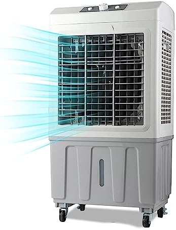 Ar condicionado portátil, WXPXYBF, 3 níveis, Branco / Cinzento, para uso diário
