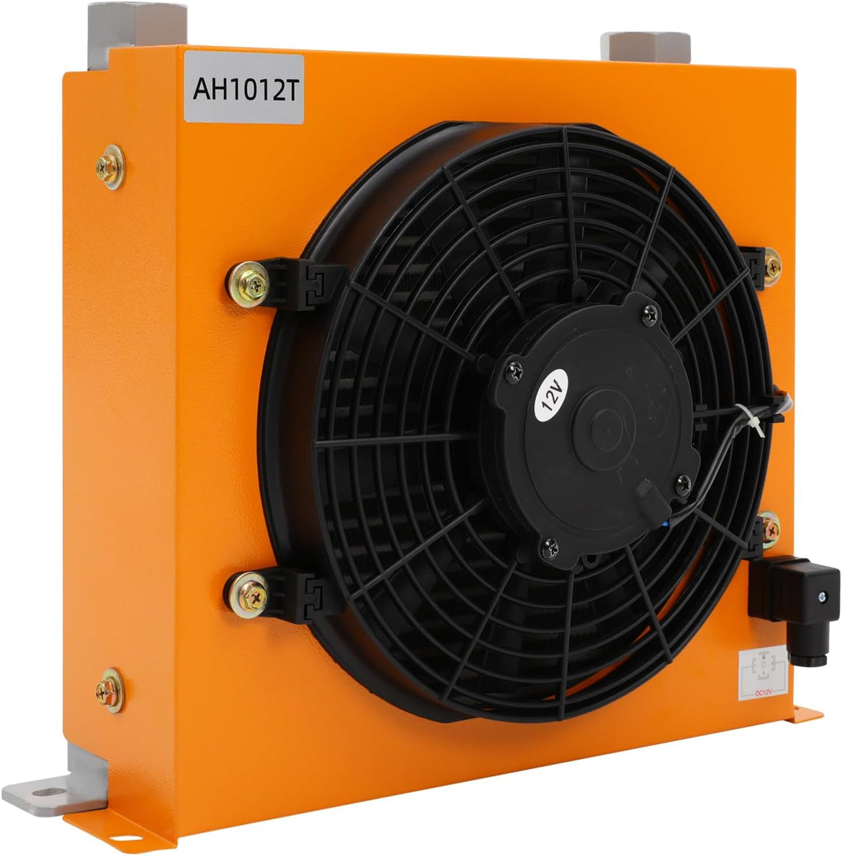 Climatizador evaporativo, MELAQULY, 120W, 12V, 100L, 45 dB, alumínio, metal, Laranja / Preto, para uso diário