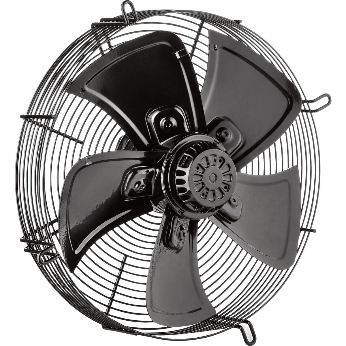 Soprador de folhas, BVN VENTILATION SYSTEMS & ELECTRICAL MOTORS, 230V, 50W, 420W, aço, Preto, para utilização no exterior
