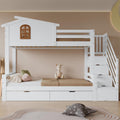 Cama, Idemon, 200 cm, 90 × 200 cm, com gavetas, com rodas, madeira, Branco, para o quarto