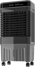 Ar condicionado portátil, Generisch, 50L, com comando à distância, com temporizador, com rodas, Preto / Cinzento, para uso diário