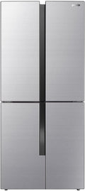 Frigorífico combinado, Gorenje, NRM8182MX, 182cm, 64,3 cm, 79,4 × 181,6 × 64,3 cm, aço inoxidável, aço, Edelstahl, para uso diário