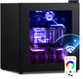 Minifrigorífico, HCK, 48L, 39dB, Preto, para uso diário