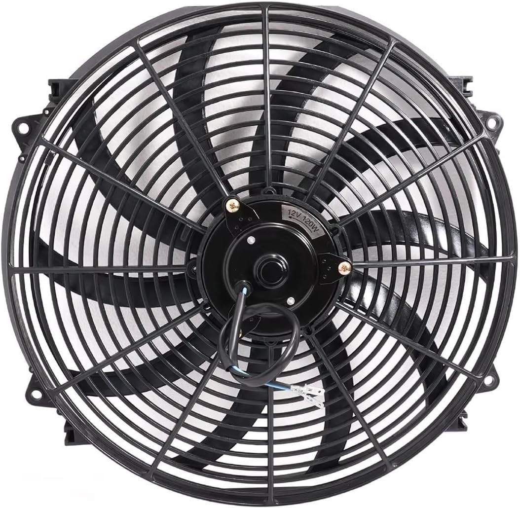 Ventoinha, Generic, 120W, 12V, 16', Preto, para uso diário
