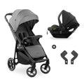 Equipamento elétrico, hauck, 2in1, 22 kg, 50 cm, 8,5 kg, 3 kg, 44 × 52 × 77 cm, dobrável, com rodas, Cinzento / Preto, para uso diário