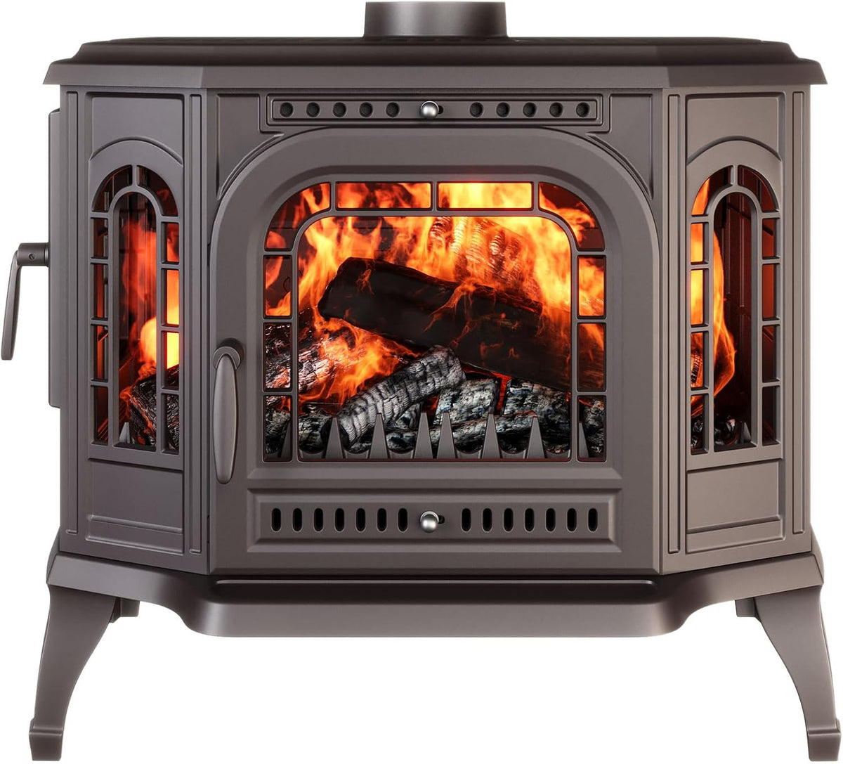Forno, OutInFire, 5 kW, 9,3 kg, aço, madeira, Preto, para a cozinha