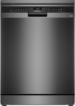 Siemens, Máquina de lavar loiça, Geschirrsp, 42 dB, 6 programas, dobrável, altura regulável, regulável, aço inoxidável, aço, StahlCinzento