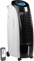 Ar condicionado portátil, Sichler Haushaltsgeräte, Verdunstungsk, 15 l, 130 W, 800 ml, 60,4 dB, com comando à distância, com temporizador, com rodas