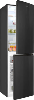 Frigorífico combinado, Exquisit, 247 L, 39 dB, 109,5 cm, 58,5 cm, 180,5 × 54,5 × 58,5 cm, altura regulável, regulável, com iluminação LED