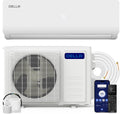 Ar condicionado split, Della, Vario, 230V, 25A, com temporizador, com controlo por aplicação, Branco, para uso diário