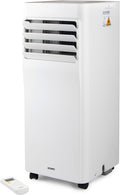 Ar condicionado portátil, DOMO, DO10162, com comando à distância, com temporizador, com rodas, Branco, para uso diário
