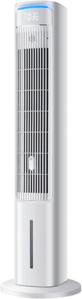 Ventoinha de torre, Generic, 3 níveis, com temporizador, Branco, para uso diário