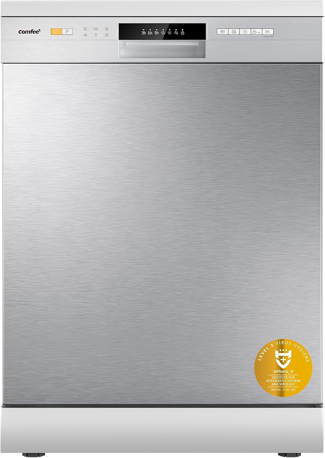 Máquina de lavar loiça, Comfee, CDWPF1201PS, 60 cm, 47 dB, com controlo por aplicação, Multicolor, para uso diário