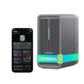 Equipamento elétrico, ZINNZGREEN, B2500, 1600W, 800W, com controlo por aplicação, Cinzento, para uso diário