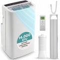 Ar condicionado portátil, SereneLife, Mobile, 4,1 kW, 52 dB, 230V, com comando à distância, com temporizador, com controlo por aplicação, Branco