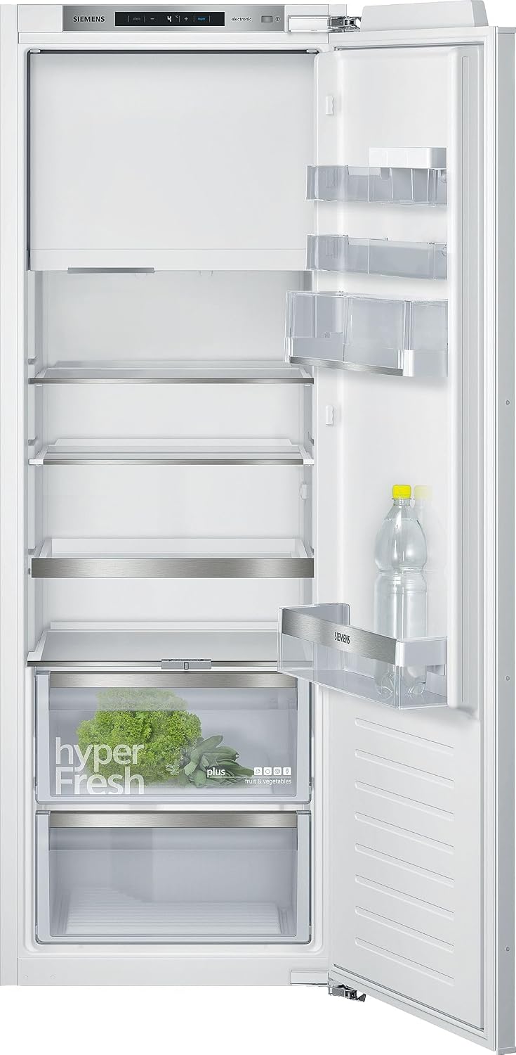 Siemens, Frigorífico combinado, KI72LADE0, 248 L, com iluminação LED, Branco, para uso diário