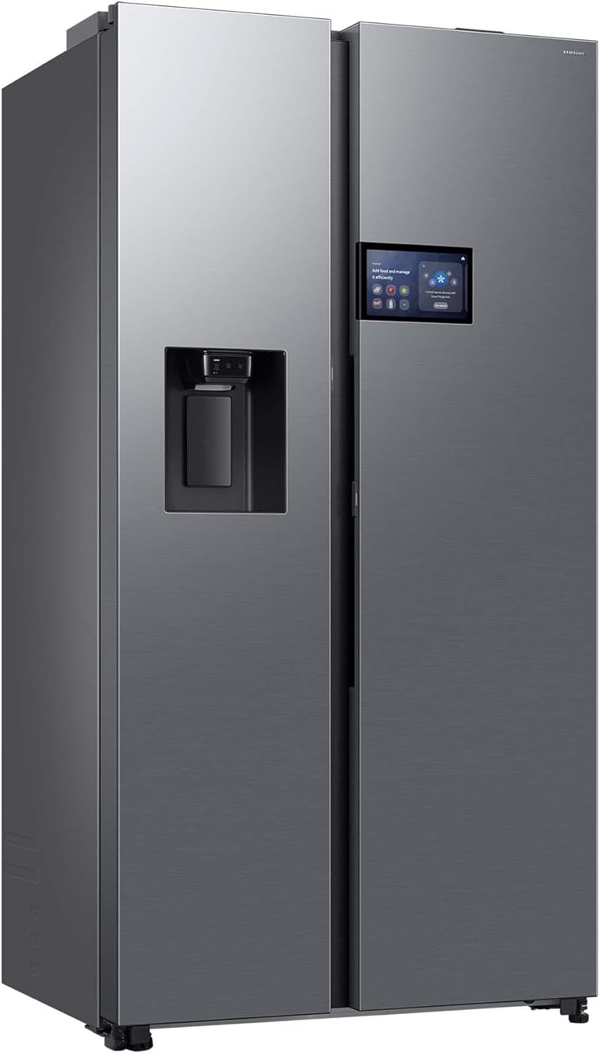 Samsung, Frigorífico combinado, RS90F65EDTEF, 178 cm, 621 l, 220 l, 72,6 cm, 22,86 cm, aço inoxidável, aço, Prateado, para uso diário
