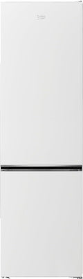 Beko, Frigorífico combinado, B1RCNE404W, 203 cm, 355 L, classe E, com iluminação LED, com prateleiras, vidro, Branco, para uso diário