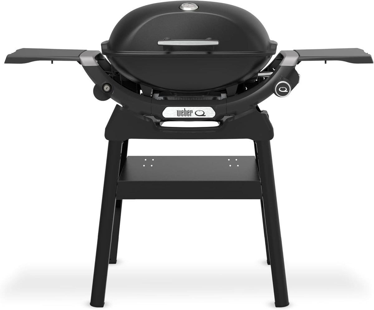Grelhador a gás, Weber, 2200N, 4,10 kW, dobrável, aço inoxidável, aço, Preto, para utilização no exterior