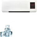 Ar condicionado portátil, Usknxiu, 1800 W, com comando à distância, com temporizador, plástico, Branco, para uso diário