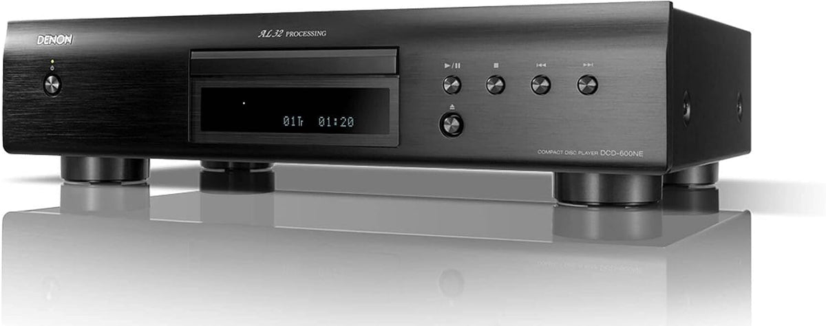 Artigo para casa, DENON, DCD-600NE, 8,1 kg, com comando à distância, vidro, Preto, para uso diário