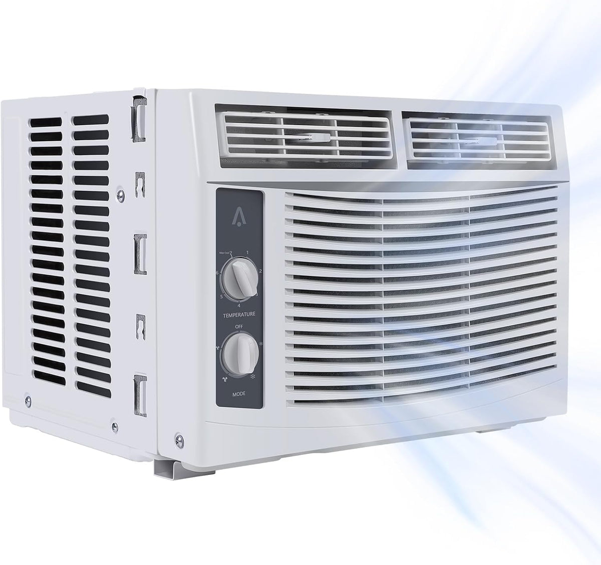 Ar condicionado portátil, MilleLoom, 50 dB, 3 L, com comando à distância, com temporizador, com controlo por aplicação, Branco, para uso diário