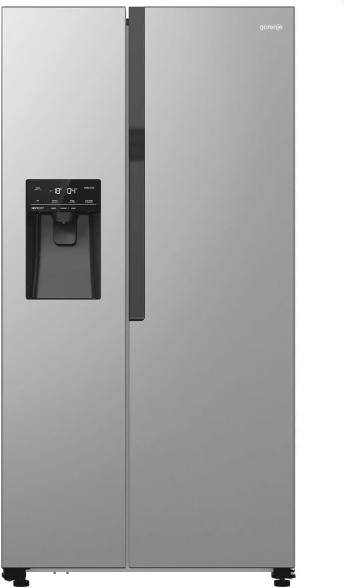 Frigorífico combinado, Gorenje, NRR9ESXL, 178,6 cm, aço inoxidável, aço, Prateado, para uso diário