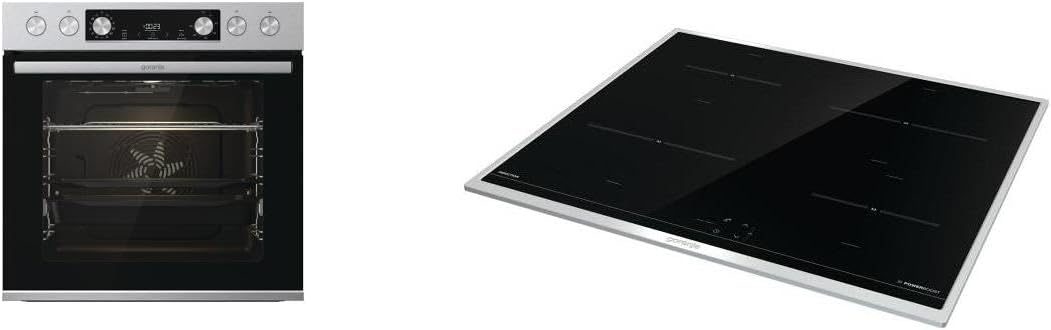 Frigorífico combinado, Gorenje, DUO, Preto / Prateado, para uso diário