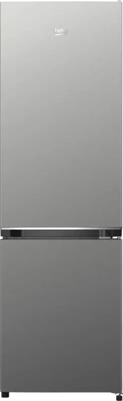 Beko, Frigorífico combinado, B3RCSO255XB, 262 L, 187 L, 75 L, com iluminação LED, com gavetas, aço inoxidável, aço, Prateado, para uso diário