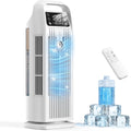 Ar condicionado portátil, Zenolix, 1200 ml, 4 níveis, com temporizador, Branco, para uso diário