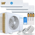 Ar condicionado split, DANYON, Multisplit, 7,9 kW, 19dB, com comando à distância, com temporizador, com controlo por aplicação, Branco