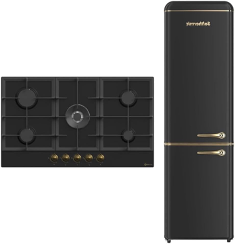 Placa de cozinha, SOLTHERMIC, PACK, 270 L, 64 L, 2375 W, 19,5 kg, 5 programas, vidro, Preto, para a cozinha