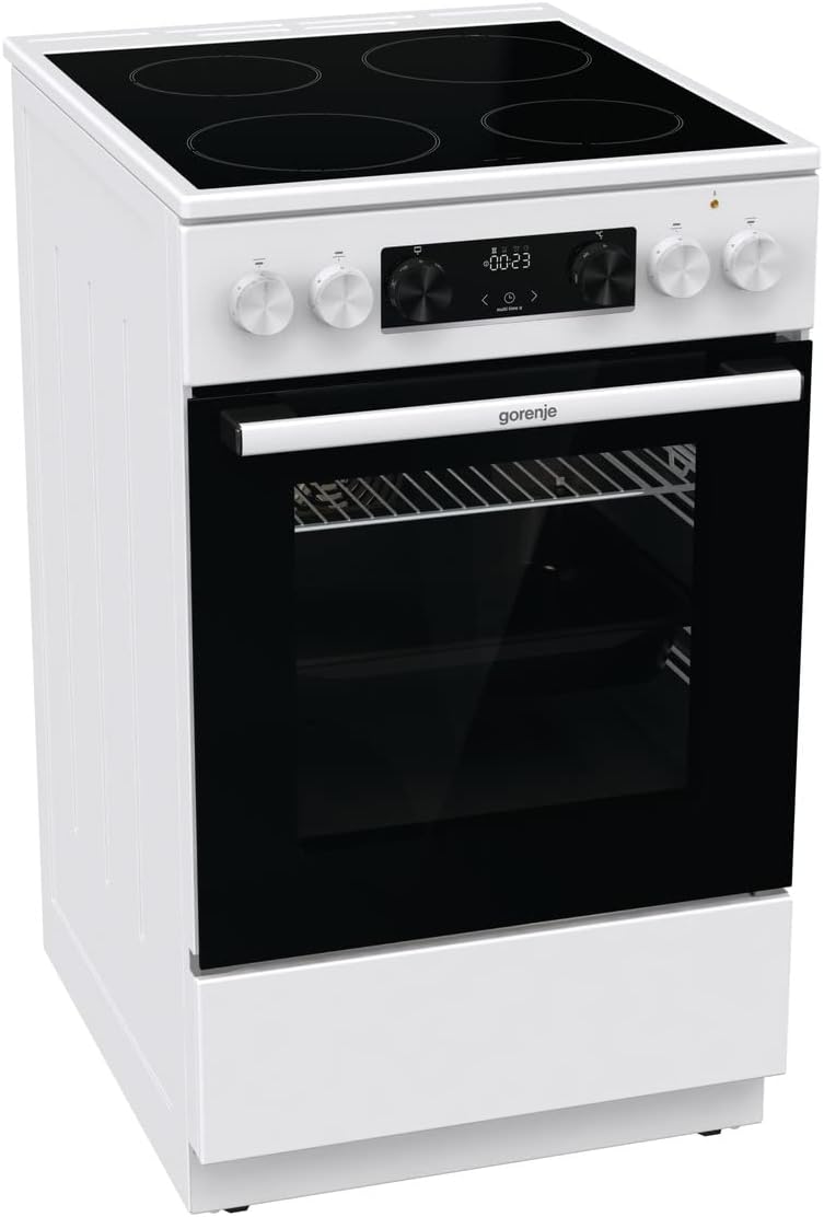 Placa de cozinha, Gorenje, GEC5C, 50 cm, 59,4 cm, 50 × 85 × 59,4 cm, Branco, para a cozinha