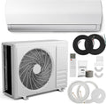 Ar condicionado split, TRIUMPHKEY, Split, 3,5 kW, 3,1 kW, classe energética A++, com comando à distância, com temporizador, Branco, para uso diário
