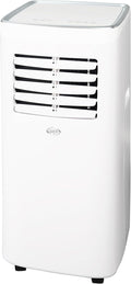 Ar condicionado portátil, Argo, 33,4 cm, 69 × 32,8 × 33,4 cm, classe energética A, 21 l, com comando à distância, com temporizador, com rodas, Branco