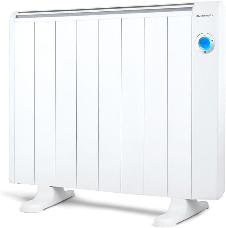 Aquecedor, Orbegozo, RRW, 1500 W, 7,5 cm, 72,1 × 59 × 7,5 cm, com controlo por aplicação, Branco, para uso diário